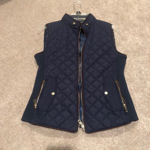 Navy vest